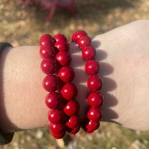 Cinnabar Healing Crystal Bracelet 8MM